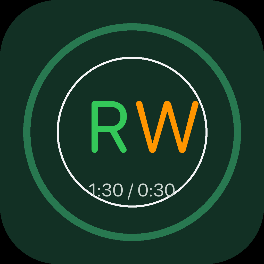 RunWalkTimer app icon