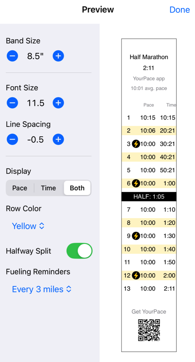 YourPace screenshot 6